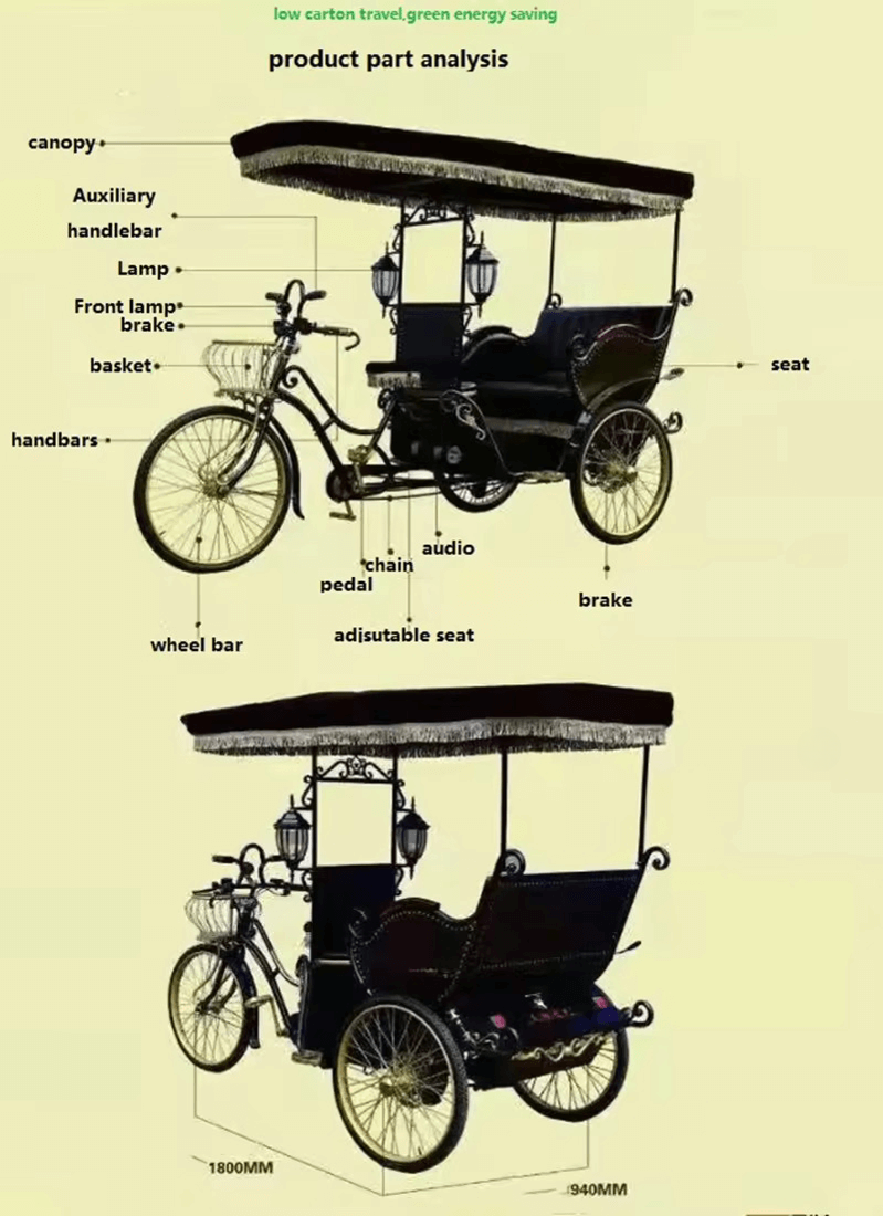 Tri Explorer™ Pedicab SILVER PACKAGE
