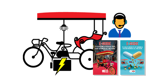 Tri Explorer™ Pedicab Platinum VIP Package